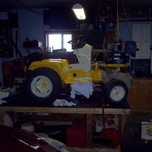 1450 Series Cub Cadet in restoration procces