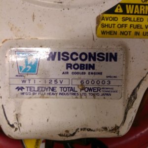 Wisconsin Robin Motor
