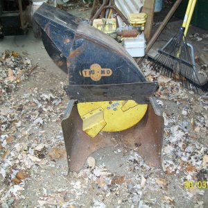Antique Power Equip Co. snow thrower (2 of 2 pics).JPG