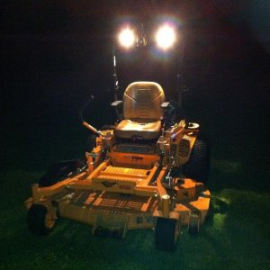 Ready for night mowing!