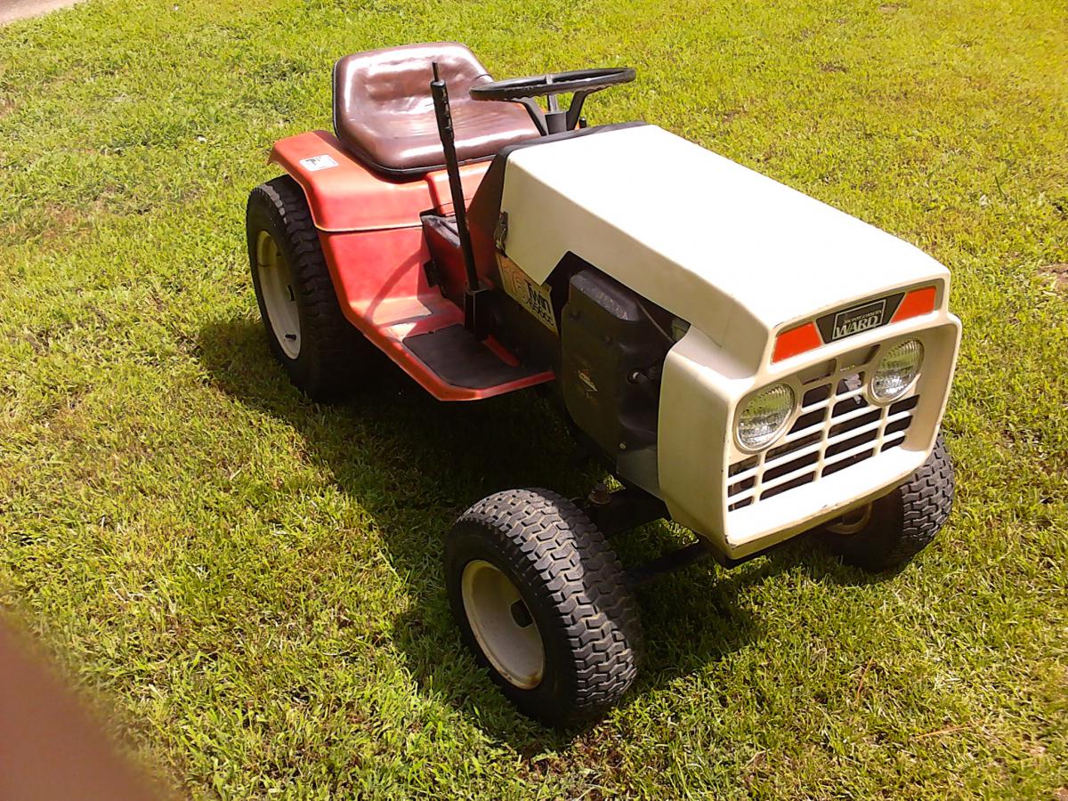 Vintage montgomery discount ward lawn mower