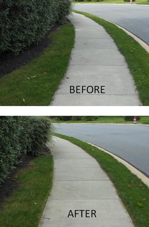Before/After Edging