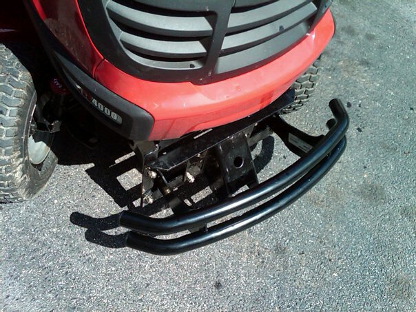 Craftsman Bumper customized to fit with Craftsman Plow setup