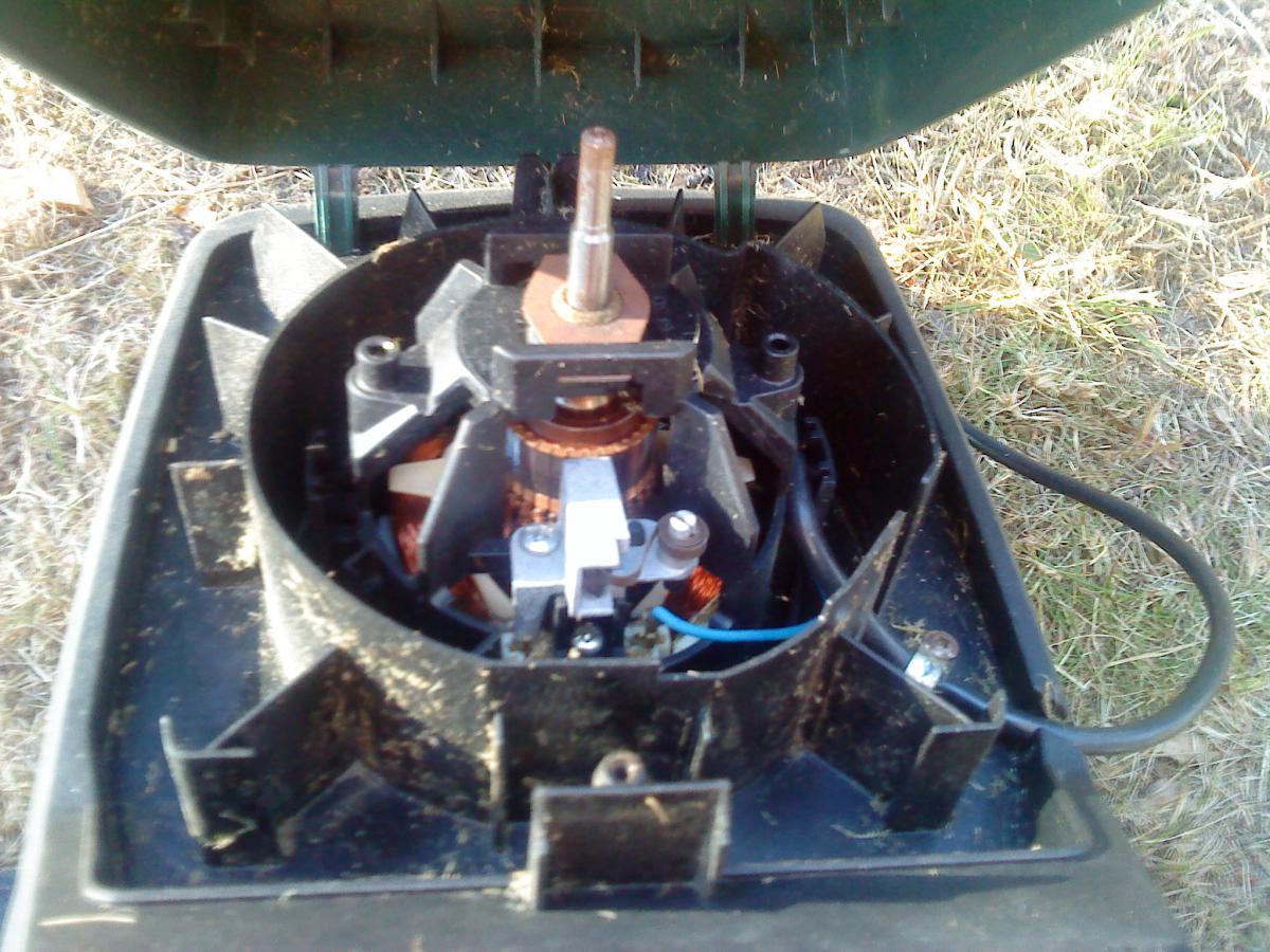 GX302 motor før rens,vask (inni, uten filter)