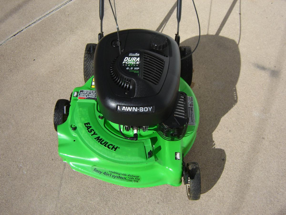 Lawn-Boy 10323. Part of my fleet. For sale if you want it. The first number in the sale price starts with a 2.