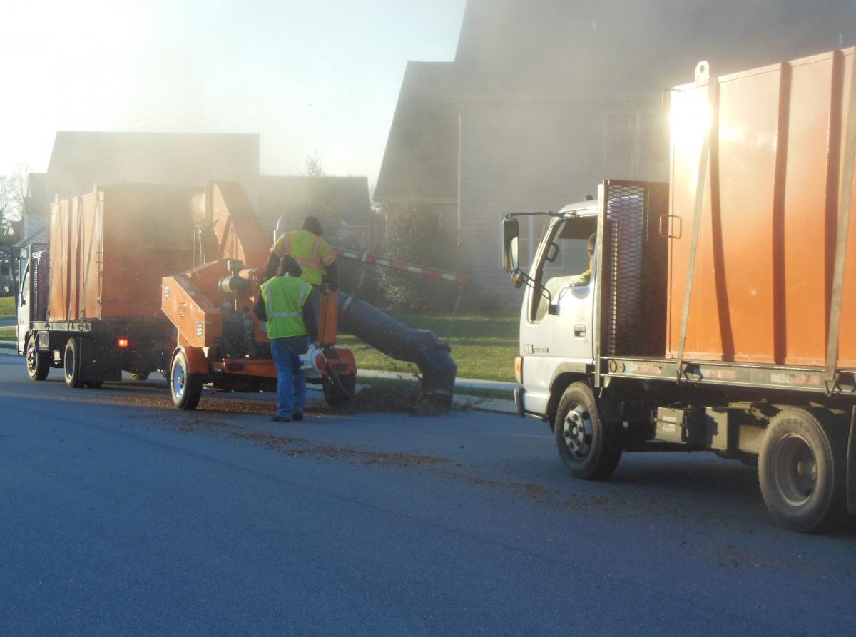 Municipal Leaf Trucks